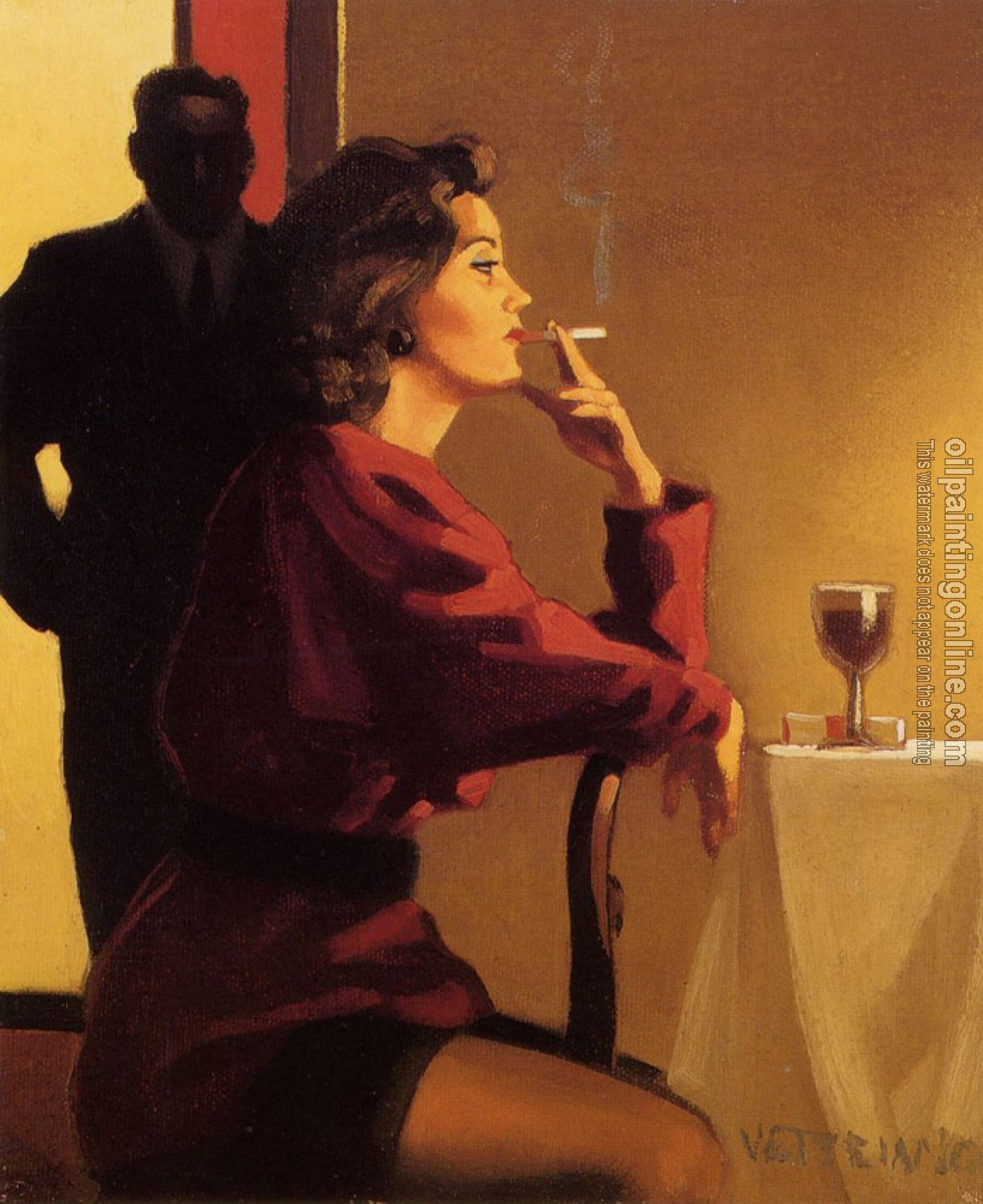 Jack Vettriano - Watch over me